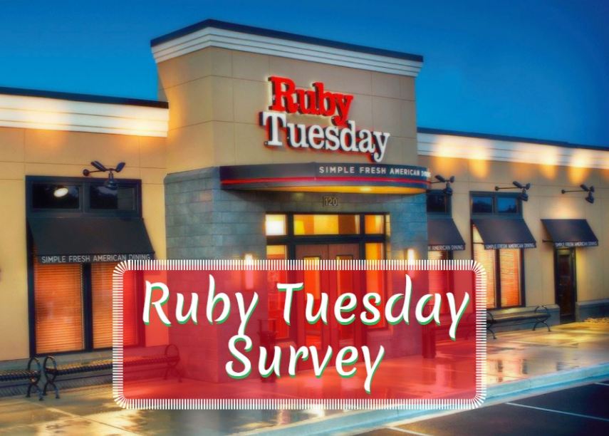 Tellrubytuesday - Get 50% Off - Ruby Tuesday Survey 